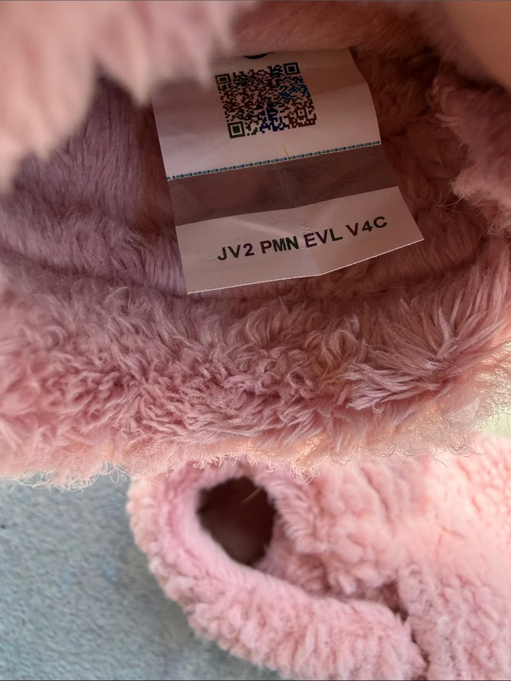 UGG Pink Sherpa Infant Slippers